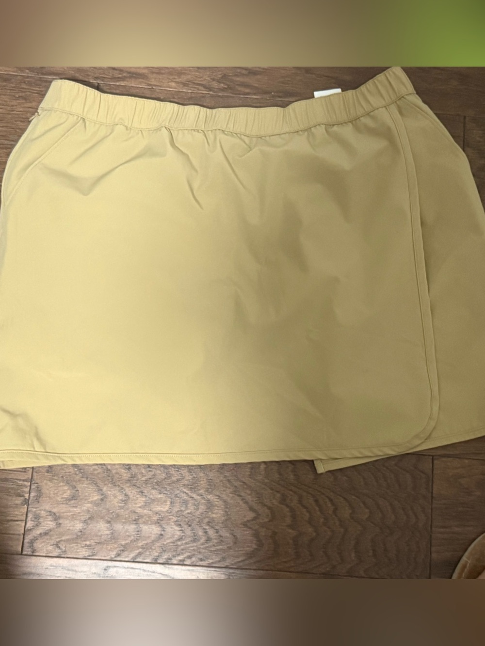 Mountain Khakis Rambler Skort Classic Fit Pull On Skirt Size L Elastic Waist